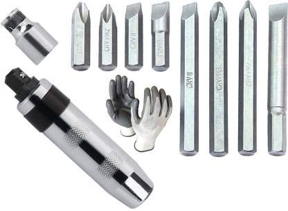 ISC ISC 8 Pcs Bits Set Multi-purpose Heavy Duty Impact Screw Driver Set Impact Screwdriver Set - Image 1