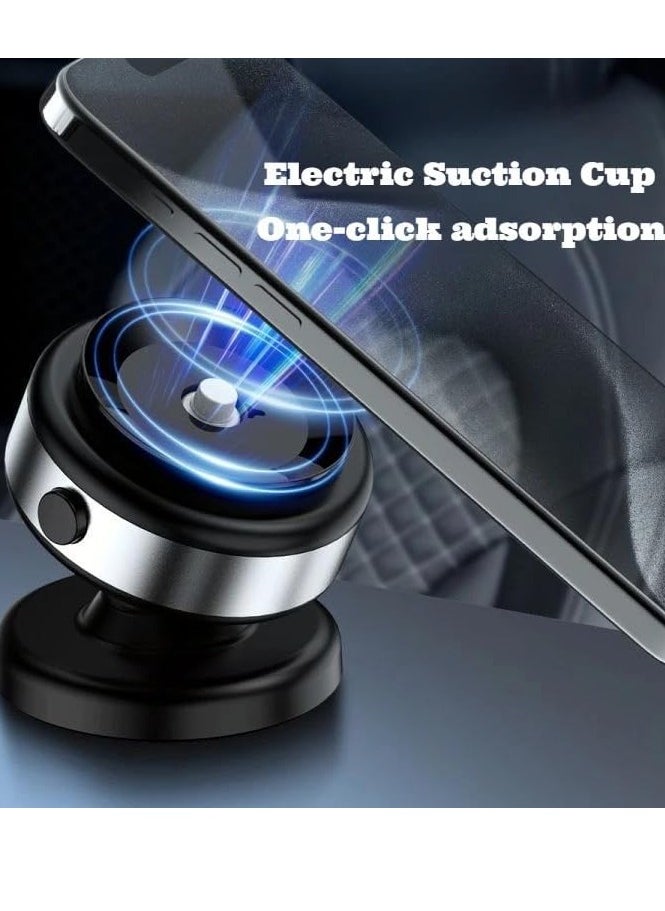 Wireless Vacuum Suction Magnetic Car Phone Holder with 360° Rotation - Image 4