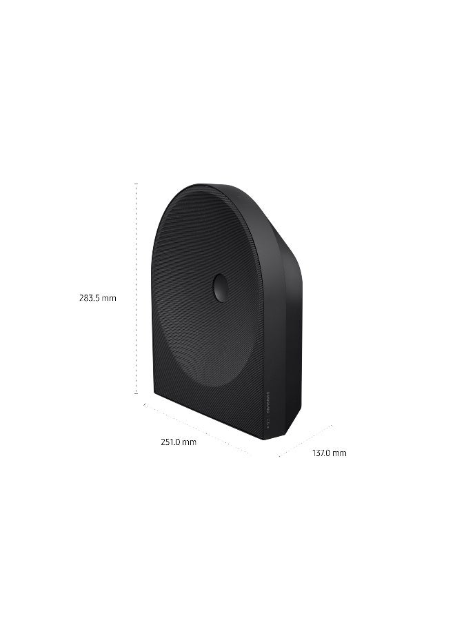 Samsung Music Studio 5, LS50H WiFi-Bluetooth Smart Wireless Speaker, Dolby Atmos, Wireless Music Streaming, Powerful Sound, Dot Design by Bouroullec, Built-in Voice Assistant, HW-LS50H/ZN (2026 - UAE Version) HW-LS50H/ZN black - Image 2