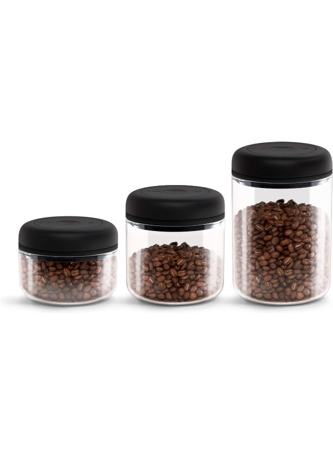 FELLOW Atmos Vacuum Canister for Storing Coffee Beans, Airtight with Vacuum Pump in Lid, Clear - 1.2L - Image 3