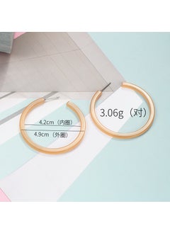 Spring C- shaped Acrylic Earrings Simple Versatile Ear Jewelry Women Fresh Sweet Style Korean Style Summer 2022 Ear Stud E1257-3#