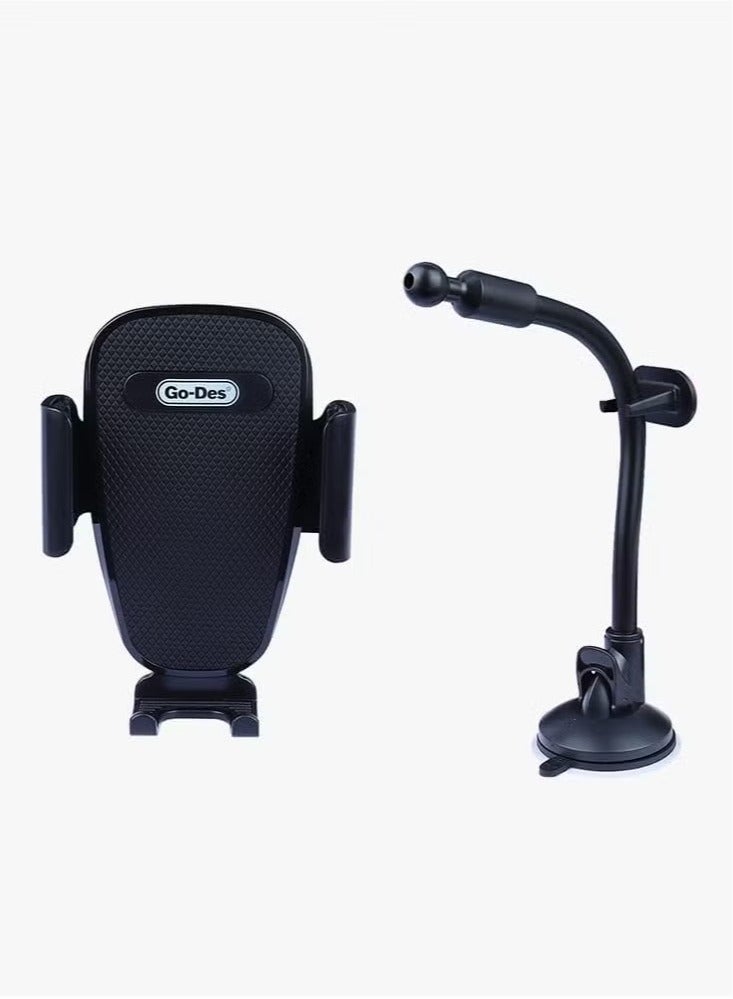 جو-ديز مناسب لحامل الهاتف على الزجاج الأمامي للسيارة (GD-HD751) - Image 4