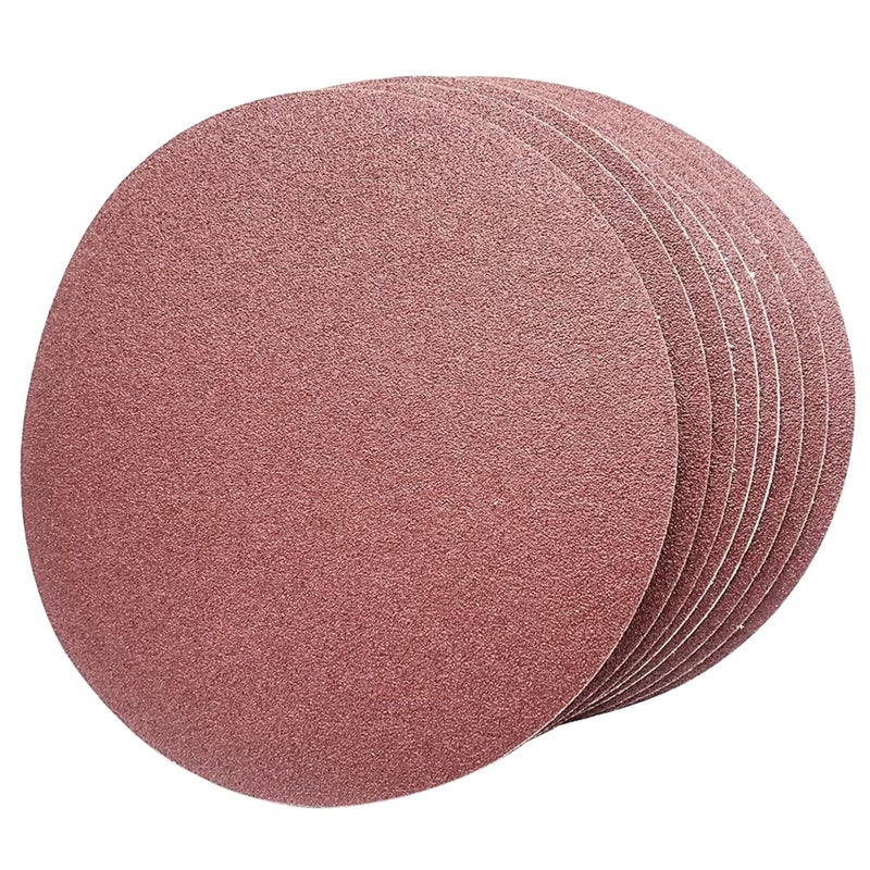 Leopard Twin -60 Grit 12 inches PSA Self Adhesive Stickyback Sanding Discs.Premium Industrial Aluminum Oxide Psa Stick-On Sanding Discs for Stationary Sanders (6 Pack) , 300MM - Image 1