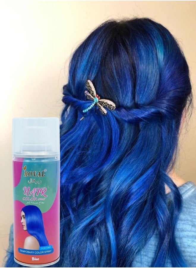 ROVAL - 3 Pieces Hair Colour Spray Blue - Image 1