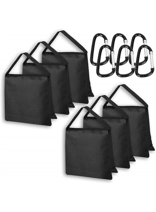Emart Upgraded Heavy Duty Sandbag - Photo Video Studio Stage Film Weight Bags for Photo Video Studio, Light Stands Boom Arms Tripods - 6 Pack - Image 1