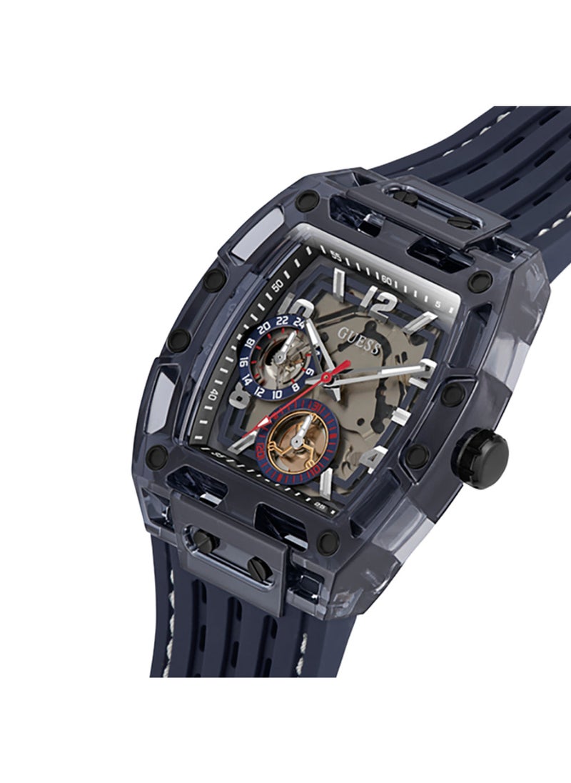 GUESS - GUESS Mens Blue Navy Multi-function Watch - GW0499G1 - Image 1