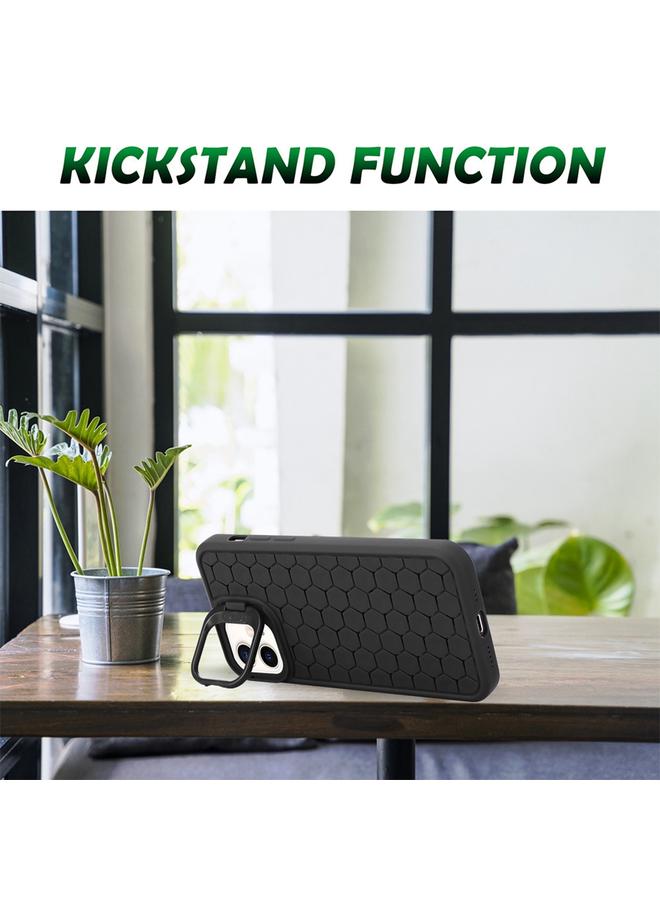 Zaboon Case For iPhone 12 Honeycomb Radiating Lens Holder TPU Phone Case - Image 3