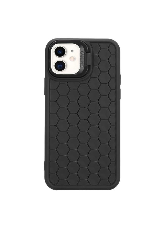 Zaboon Case For iPhone 12 Honeycomb Radiating Lens Holder TPU Phone Case - Image 5