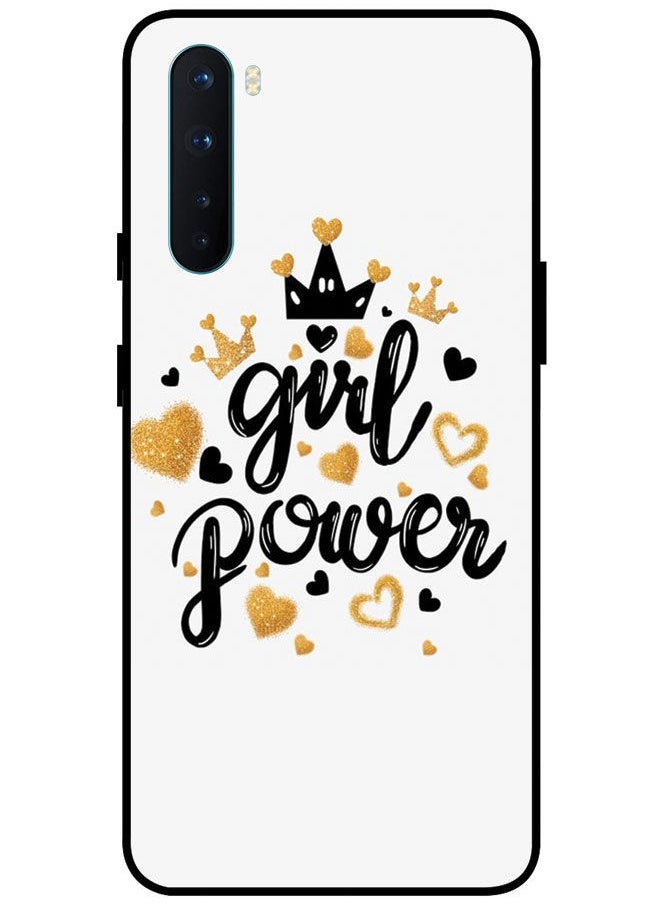 EYE CATCH - Protective Case Cover For OnePlus Nord Smart Series Printed Protective Case Cover for OnePlus Nord Girl Power - Image 1