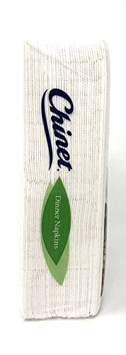 Chinet Classic White Premium Dinner Napkins, 2 Ply, 40 Count (Pack of 3) - Image 4