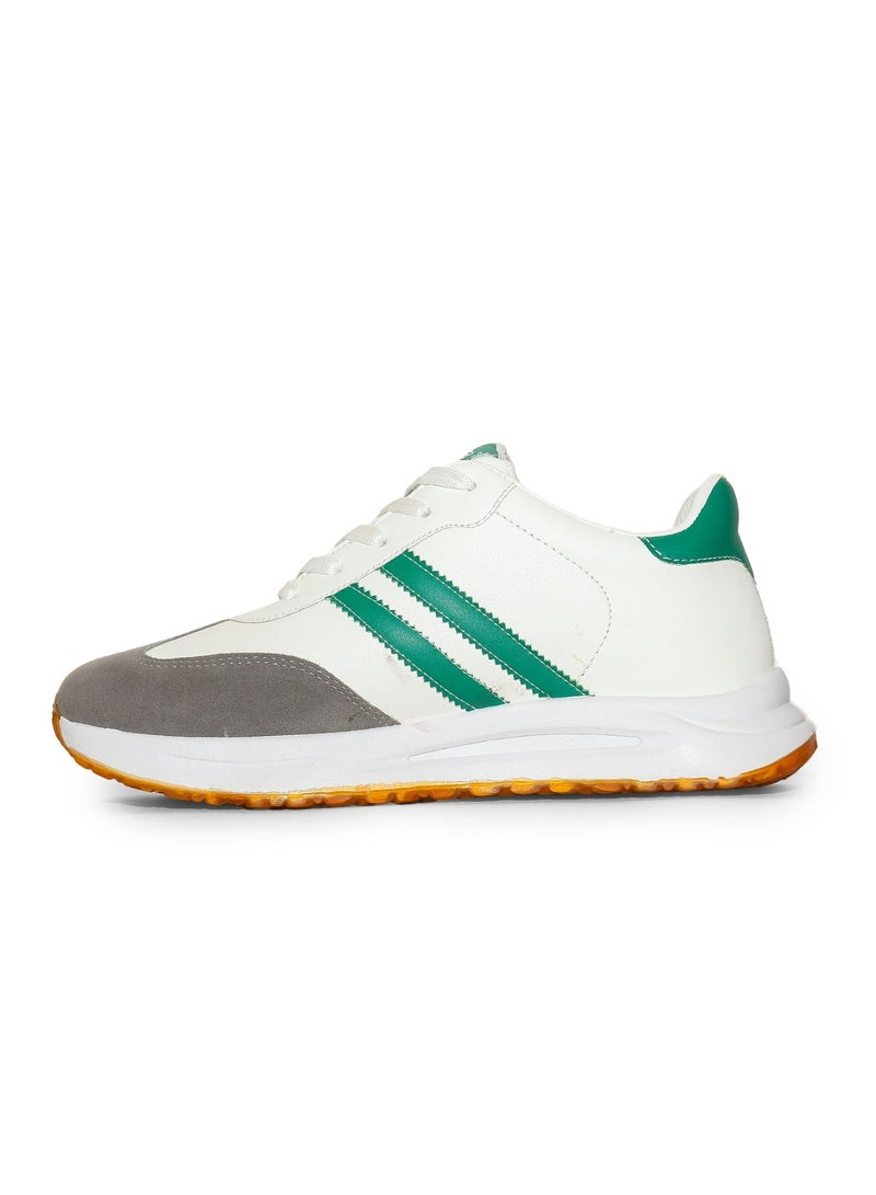 سنيكرز فاشون جلد رجالي – تصميم بسيط - Image 2