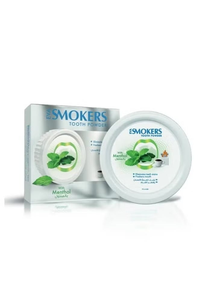 Eva مسحوق تنظيف الأسنان بالنعناع - 40 جرام