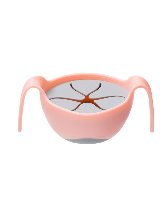 B.Box - Light Pink Bowl with One Silicone Straw Set - 407 - Image 3