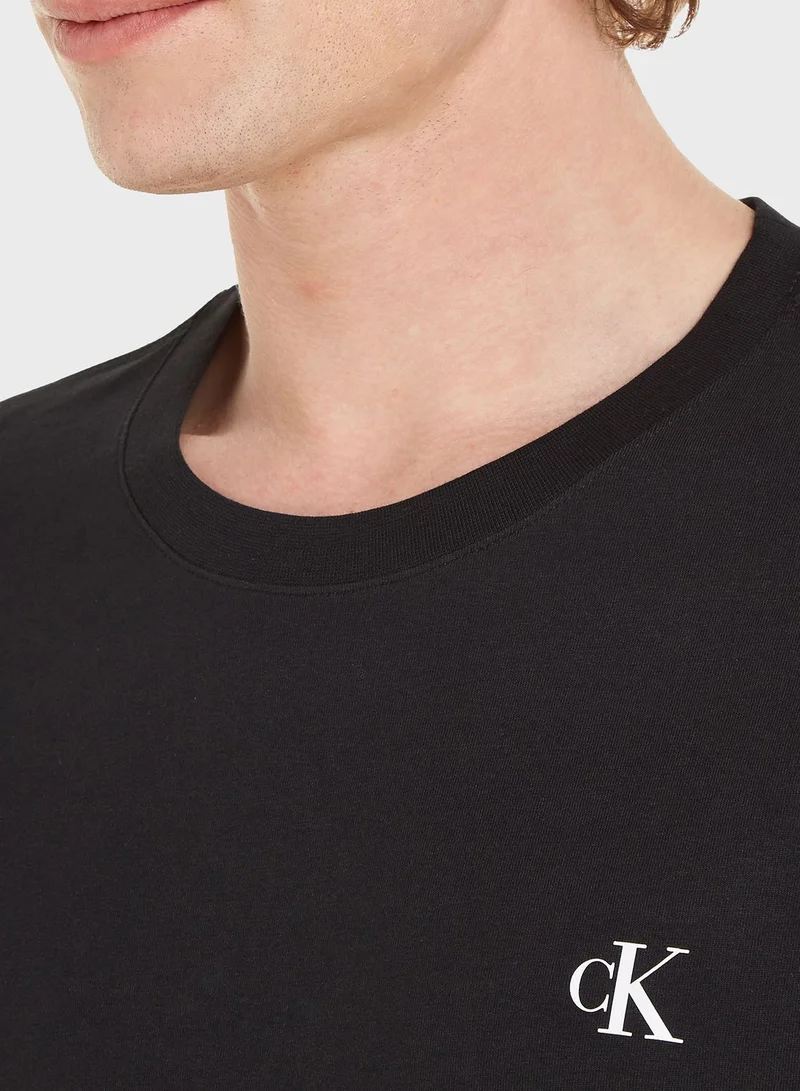 Calvin Klein Jeans Graphic Crew Neck T-Shirt