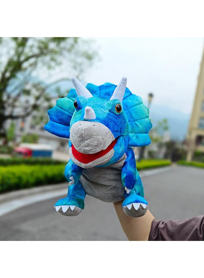 Bluejw New Arrival Dinosaur Hand Doll Toy Large Mouth-opening Animal Dragon Soothing Gloves  - Image 1