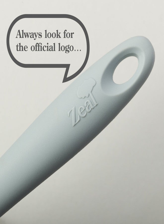 Zeal Silicone Non-Scratch Spatula Spoon Duck Egg Blue (10”/26cm) - Image 3