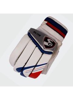 SG ELITE Cricket Batting Gloves LH | Premium Leather | Superior Comfort | Enhanced Protection | Durable | Ideal for Professional Play | Excellent Grip  - Image 1
