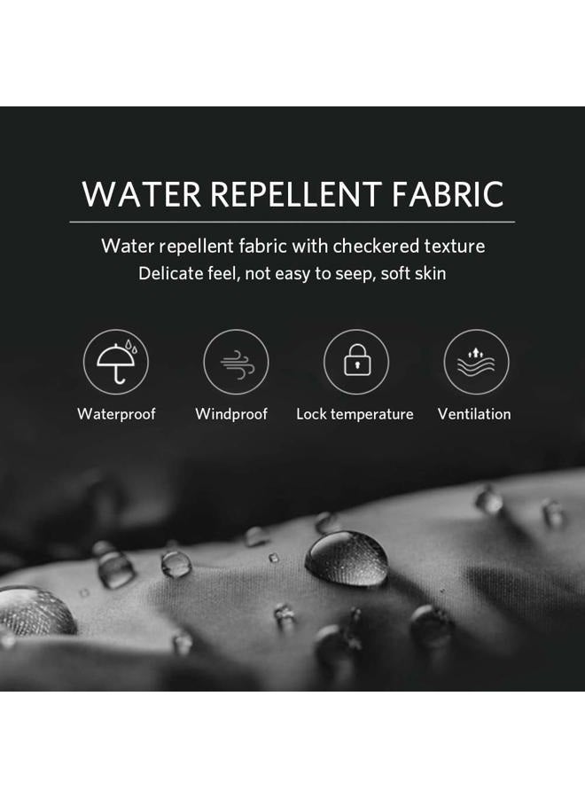 Tapasimme Winter Warm Down Cap Ultralight Windproof Sleeping Bag Outdoor Camping Waterproof Down Hood Hat with Compression Storage Bag (Dark Black) - Image 5