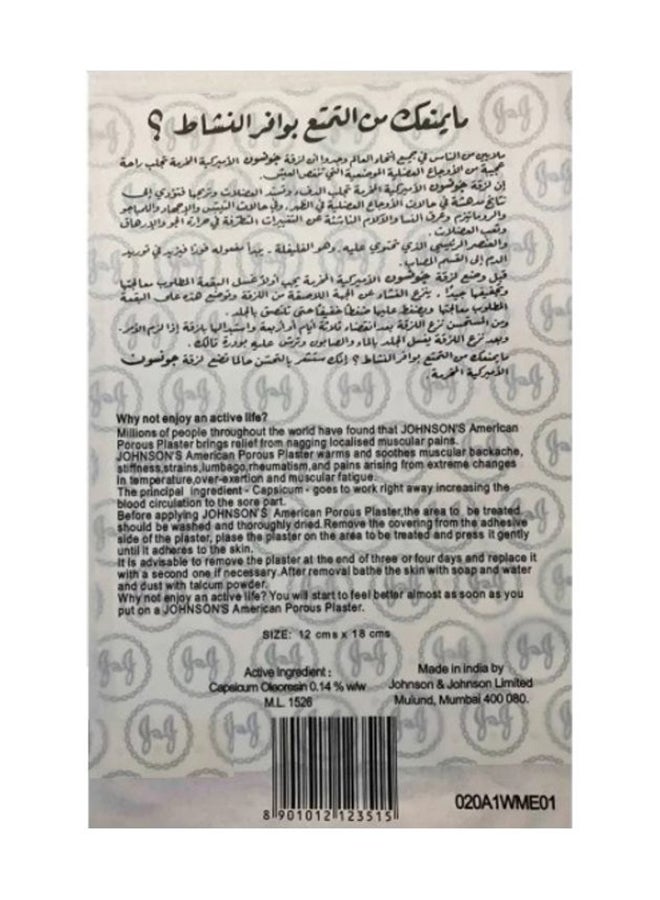 جونسون 4-ورقة جبس أمريكي مسامي - Image 3