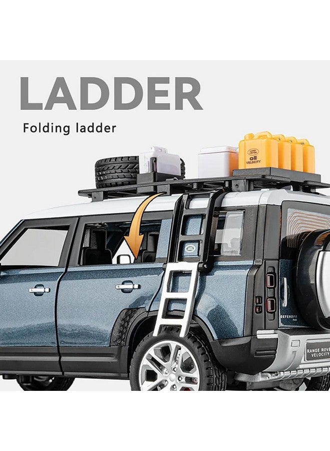 Magicwand Die-Cast?Colors as Per Stock? 1:24 Scale 2022 Defender Guards Large with 6 Openable Doors,Lights & Music?Pack of 1? - Image 4