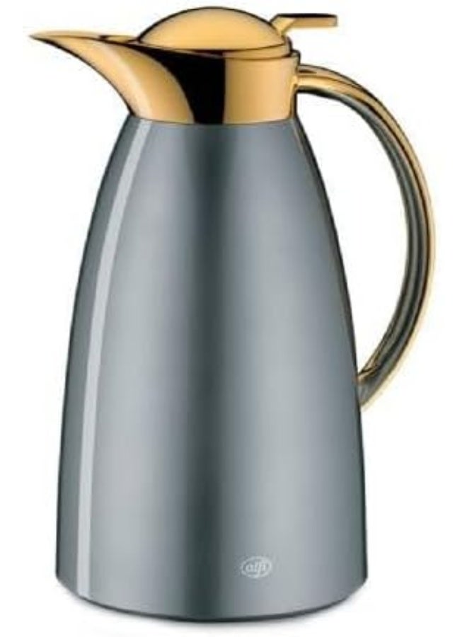 Alfi Gusto Arabic Flask, Space Grey and Gold
