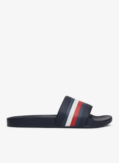TOMMY HILFIGER Signature Tape Pool Slides