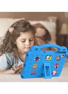 VKL Kids Case Compatible with Honor Pad X8 / X8 Lite 10.1 inch 2022, Heavy Duty EVA Foam Shockproof Cover Kids Proof Tablet Case with Stand (Blue)  - Image 4