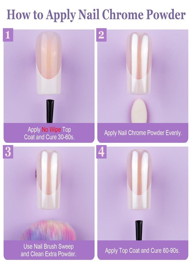 Teenitor French Tip Nails - Long Square Press On Nails, 15 Sizes - Image 5