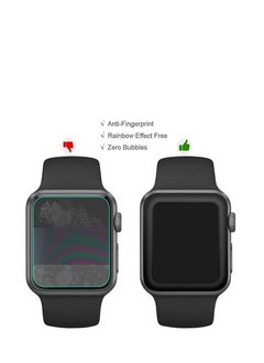 glassology Hard PC Case Compatible with Apple Watch Ultra 49mm with 9H Tempered Glass Screen Protector, Full Coverage, Touch Sensitive, Ultra-Thin HD Bumper Protective Cover - (49mm Clear)  - Image 2