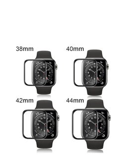 glassology Hard PC Case Compatible with Apple Watch Ultra 49mm with 9H Tempered Glass Screen Protector, Full Coverage, Touch Sensitive, Ultra-Thin HD Bumper Protective Cover - (49mm Clear)  - Image 3