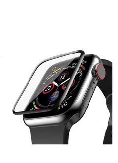 glassology Hard PC Case Compatible with Apple Watch Ultra 49mm with 9H Tempered Glass Screen Protector, Full Coverage, Touch Sensitive, Ultra-Thin HD Bumper Protective Cover - (49mm Clear)  - Image 4