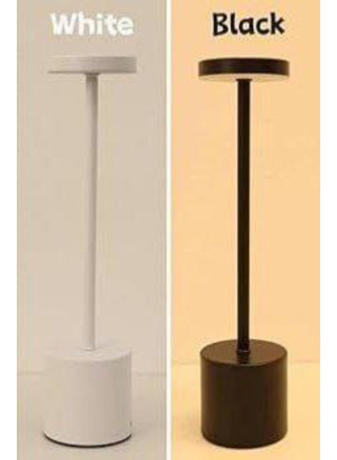 اباجورة كلاسيك تاتش معدنية تعمل بالشحن USB 3 مستويات إضاءة تصميم أنيق متوفرة بعدة ألوان  Rg  - Image 5