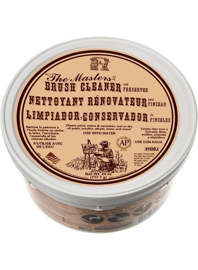 General's General Pencil 103-BJ The Masters Brush Cleaner and Preserver Tub, 24-Ounce - Image 1