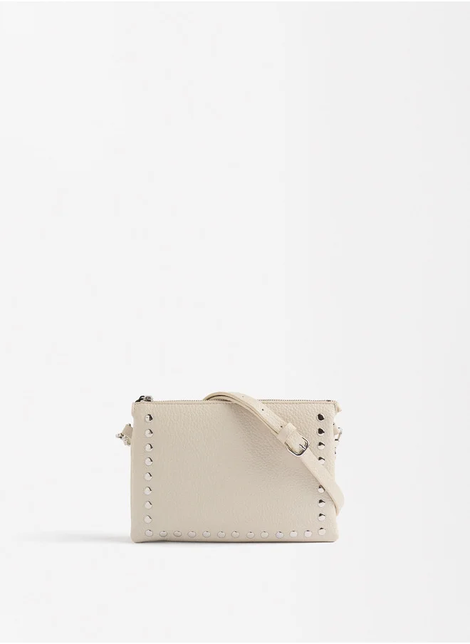 PARFOIS Double Crossbody Bag With Studs