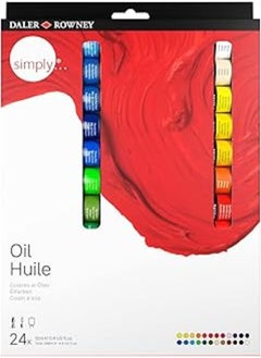 Daler Rowney Daler Rowney Oil Color Set, 12ml - 24 Color 