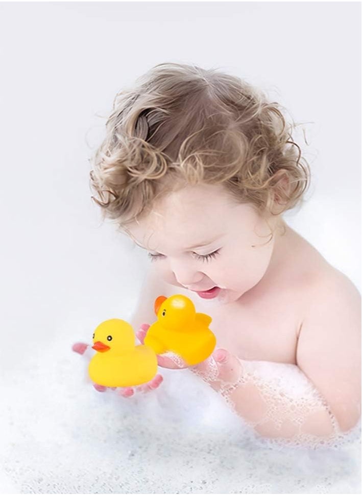 50pcs Mini Rubber Ducks, Bath Duck Toys for Toddlers Boys Girls,Squeak and Float Rubber Ducks in Bulk,Baby Shower Duck Decorations Party Favors (3.8cm) - pzsku/Z978868F3412A0DA52A77Z/45/_/1717492559/0a13ff5b-f011-4f69-aa26-884051031765