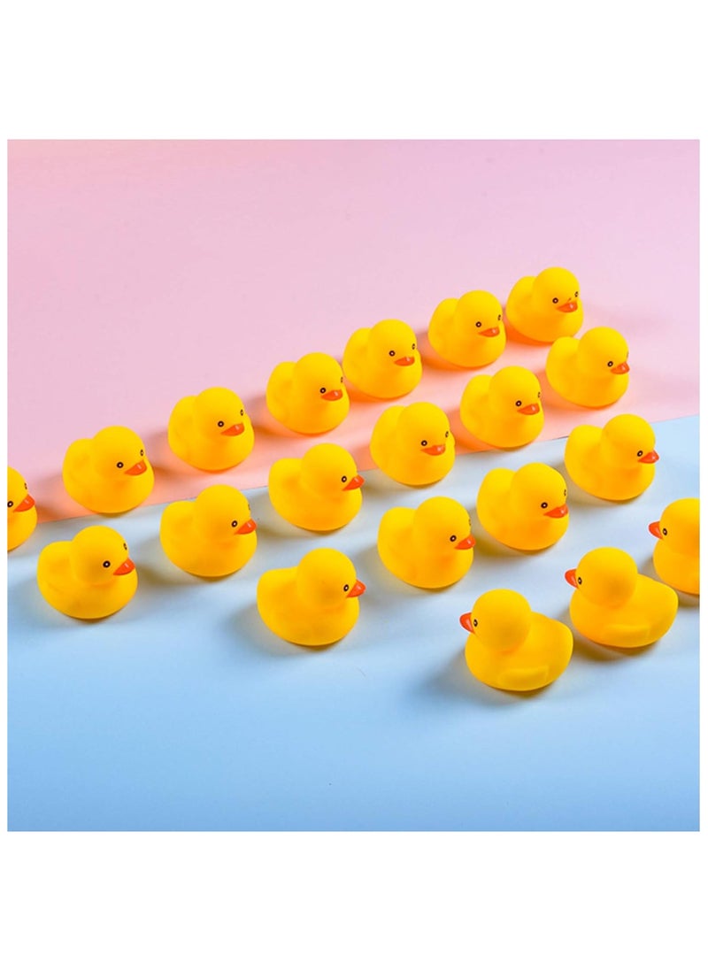 50pcs Mini Rubber Ducks, Bath Duck Toys for Toddlers Boys Girls,Squeak and Float Rubber Ducks in Bulk,Baby Shower Duck Decorations Party Favors (3.8cm) - pzsku/Z978868F3412A0DA52A77Z/45/_/1717492569/8108de16-b85f-41f0-8816-527cc7d2f56b