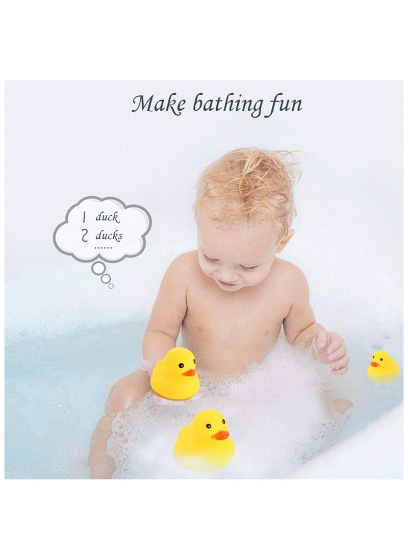 50pcs Mini Rubber Ducks, Bath Duck Toys for Toddlers Boys Girls,Squeak and Float Rubber Ducks in Bulk,Baby Shower Duck Decorations Party Favors (3.8cm) - pzsku/Z978868F3412A0DA52A77Z/45/_/1717492631/4df3cf07-8742-453e-9fe8-f9fec293ce9a