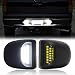 AUYICH License Plate Light Fits for 20012013 Silverado Sierra 1500 2500 3500 19992014 2500HD 3500HD 0006 Suburban 0006 Chevrolet Tahoe White LED Light Rear Bumper Tag Number Lamp - Image 2