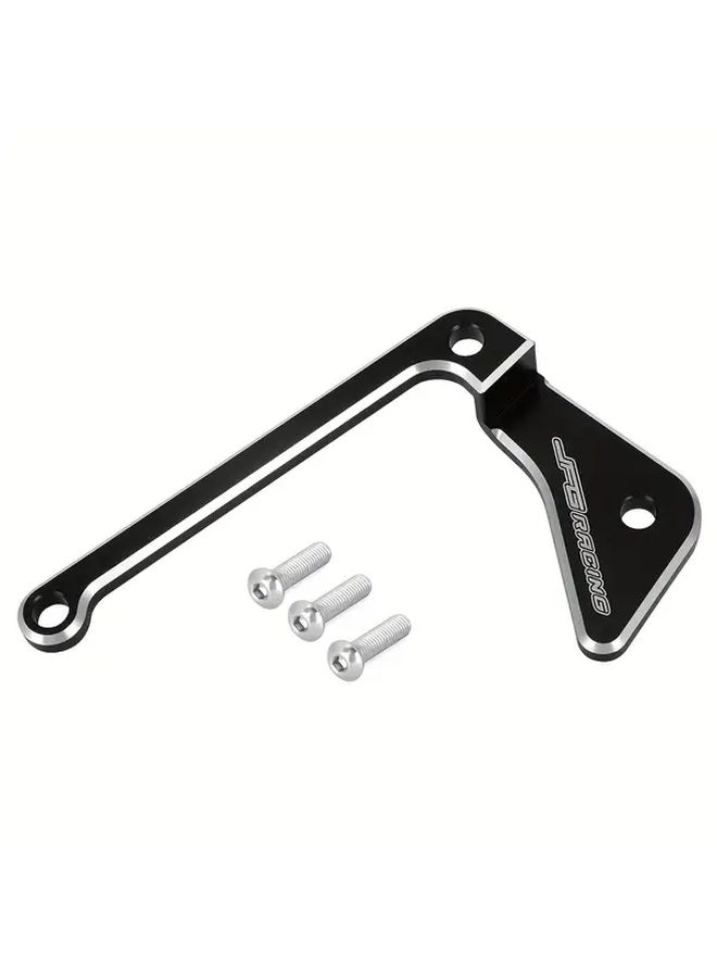 CNC Dirt Bike Engine Guard Case Saver Protection Black High Strength Aluminum Alloy Precision Fit For Kawasaki KLX110 2002 KLX110L 2002 DRZ110 2003 To 2006 Off Road Motorcycle Accessories Sleek Finish Robust Construction - Image 4