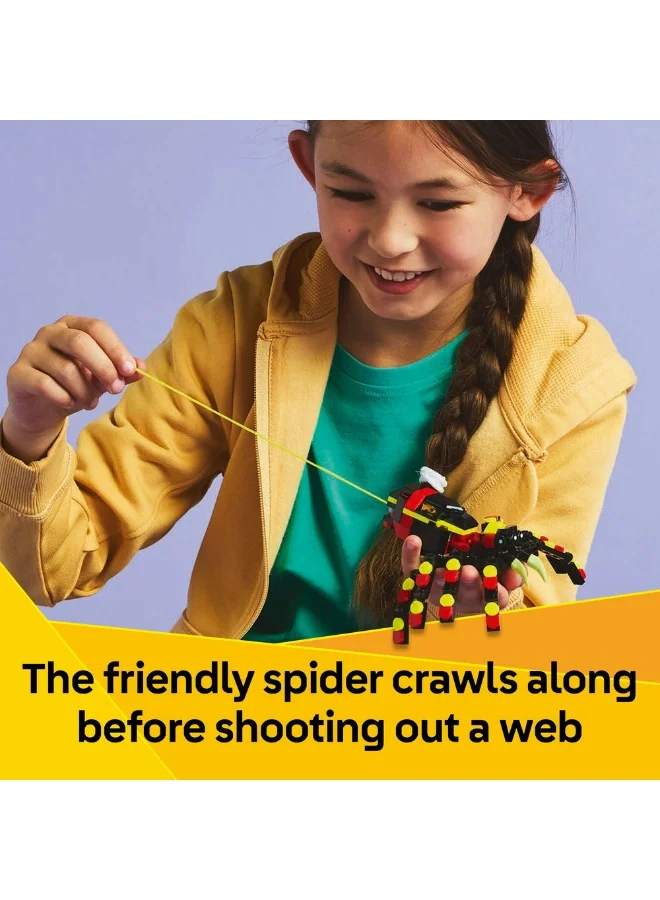 LEGO Creator 3in1 Wild Animals: Surprising Spider 31159 (153) Pieces