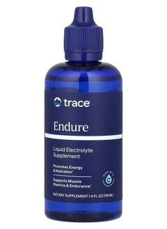 Trace Minerals Endure Liquid Electrolyte Supplement 4 fl oz (118 ml) 