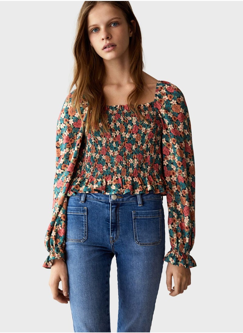 MANGO - Kids Printed Top - Image 1