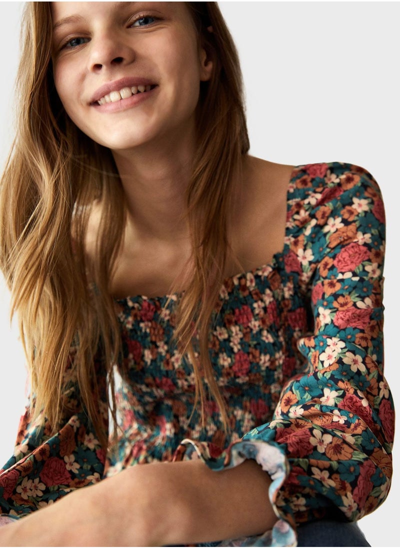 MANGO - Kids Printed Top - Image 1