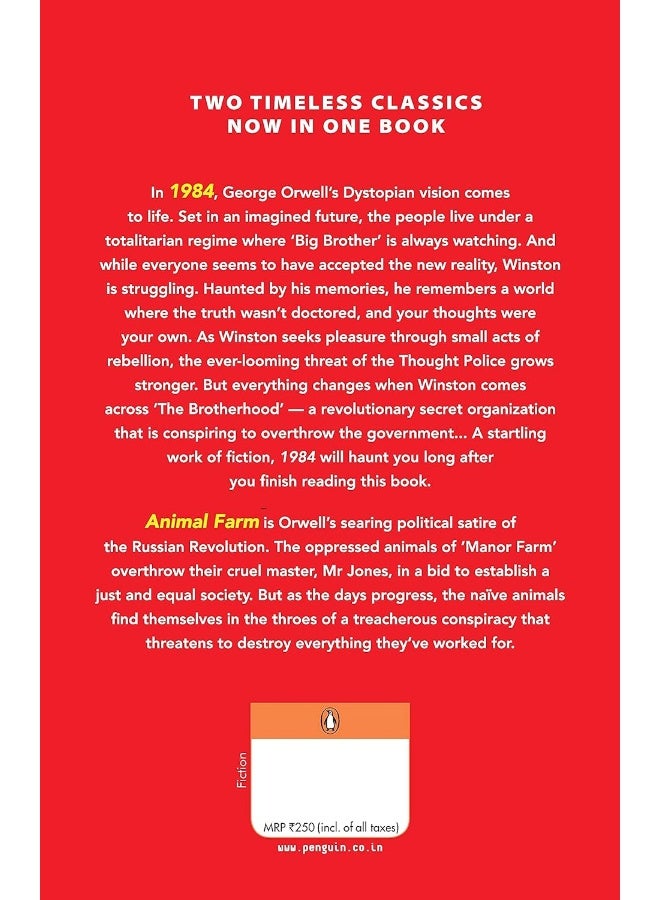 1984 & Animal Farm (PREMIUM PAPERBACK, PENGUIN INDIA)  - Image 2