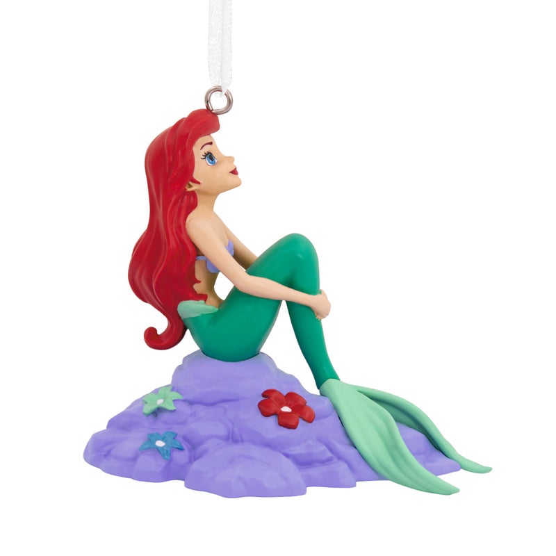 Hallmark Ariel Ornament The Little Mermaid Tree Decoration Disney Hanging Ornament Hanging Ornament Gifts for Christmas