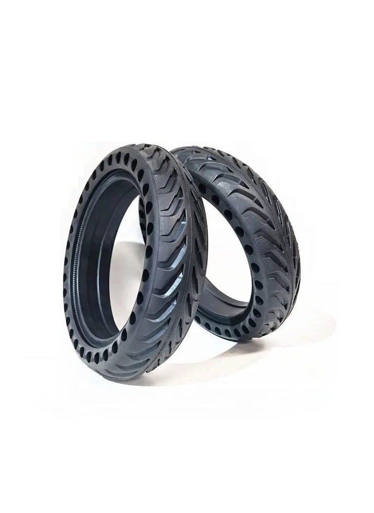FIRST PRO - Mi Scooter Tires| Electric M365 Scooter Tire Honeycomb Design| 8.5In Rubber Solid Tire Front/Rear Tire | Replacement Wheels for Xiaomi Mijia M365 Electric Scooter - Image 1
