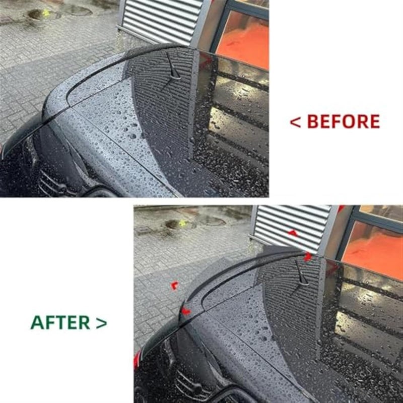 Wivplex Carbon Look Black Rear Trunk Spoiler for VW Golf GTI R32 - Image 3