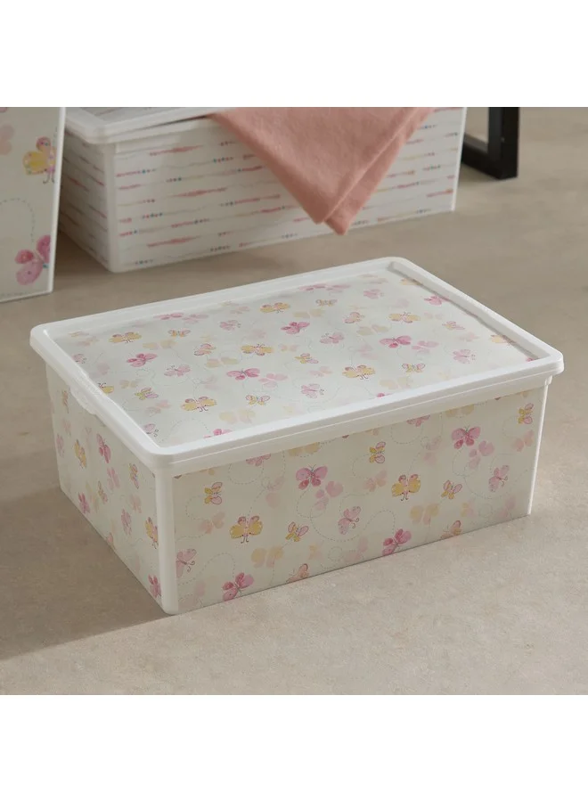 Home Box Meadows Trend Printed Box 10 Liter