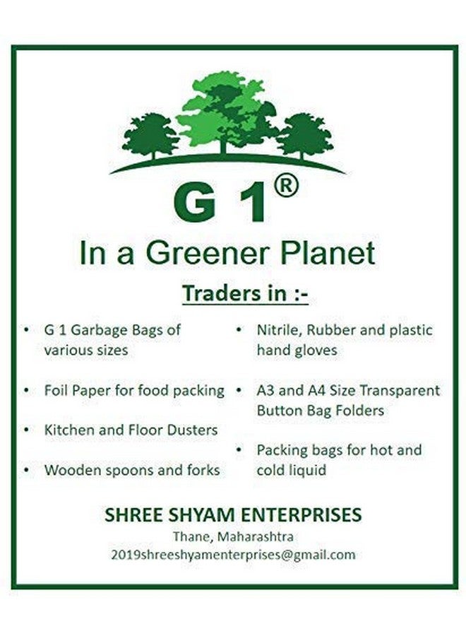 G1 G 1 Transparent Bags | Multipurpose Grocery | Packaging Bags | 51 Microns Thickness | 1000 Grams | 100 Pieces - Image 4